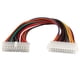 thumbnail image 1 of 24 Pin ATX Cable, ATX 24 Pin Male to 24 Pin Female Motherboard Power Extension Cable Cord for Internal PC PSU - 12 Inches, 1 of 1