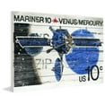 thumbnail image 2 of Marmont Hill - "Mariner 10" Painting Print on White Wood, 2 of 5