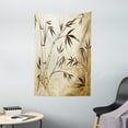 thumbnail image 1 of Bamboo House Decor Wall Hanging Tapestry, Gradient Bamboo Leaves Flexibility Complex Root Structure Stable Travelers Image, Bedroom Living Room Dorm Accessories, 40 X 60 Inches, by Ambesonne, 1 of 1