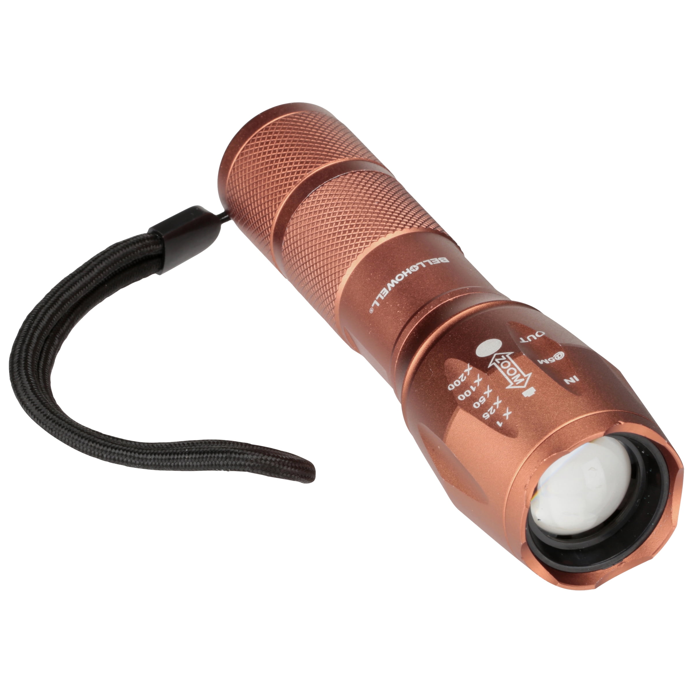 Bell and Howell Taclight, High-Powered Camping Flashlight, Copper, as Seen  on TV, 0.5 lbs 
