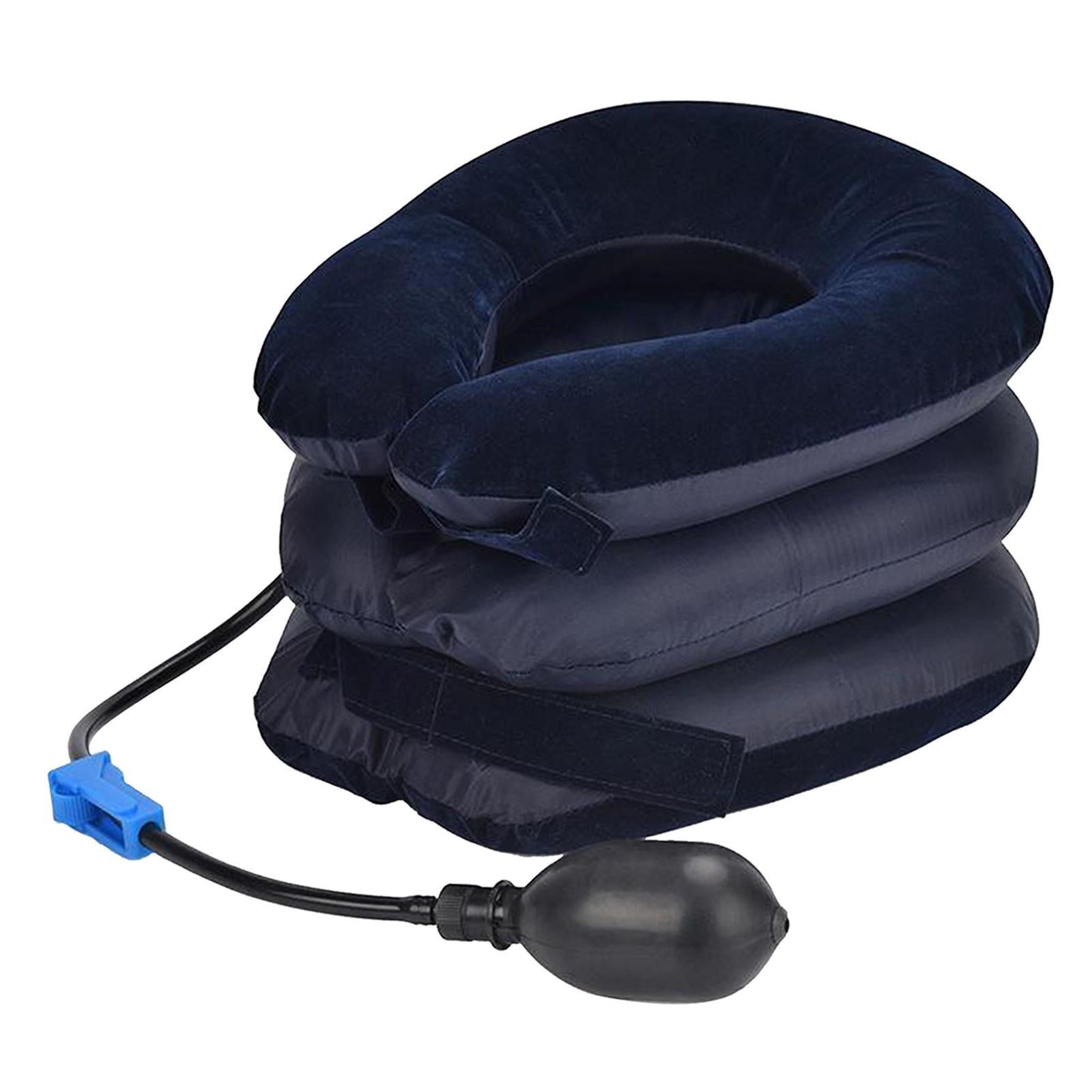 Bunblic Air Inflatable Cervical Neck Traction Device Muscle Pain Relieving Pillow Other 27x28x3cm