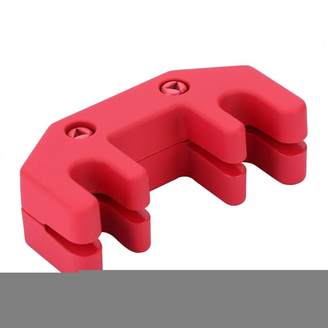 Herwey 1x High Quality Practice Violin Mute Musical Instruments Accessory Red / Black