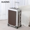 thumbnail image 4 of KLQDZMS-maleta de cabina, caja de embarque de aleación de aluminio y magnesio, cubierta de carrito de gran capacidad, equipaje de negocios de 20 "24" 26 pulgadas, 4 of 4