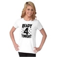 thumbnail image 3 of Ready For Tonight Party Fun Celebrate Womens Fitted Plus Size Graphic Tee Brisco Brands 2X, 3 of 5