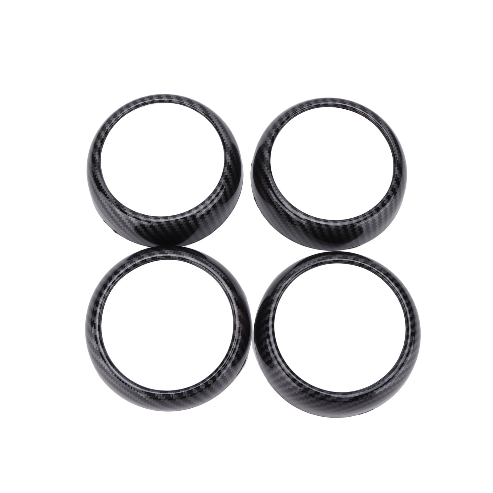 Air Vent A/c Air Vent Cover Car Interior Styling Carbon Fiber Style Air