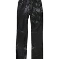 thumbnail image 1 of Helmut Lang Pantalones casuales de charol para mujer, Negro, 0, 1 of 2
