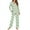 Cactus, variant on SCRAWLGOD Green Leaf Pajamas Women Long Sleeve Button Up Pjs for Women Set of 2 Size XS V-Neck Women's Pajama with Pockets Elastic Women Loungewear Set