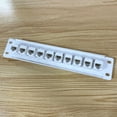thumbnail image 3 of Ethernet Patch Panel CAT5e 10 Port RJ45 Wall & Rack Mount Keystone Jack Module, 3 of 11