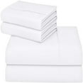 thumbnail image 3 of Utopia Bedding Bed Sheet Set - 4 Piece Queen Bedding - Soft Brushed Microfiber Fabric - Shrinkage &amp; Fade Resistant - Easy Care (Queen, White), 3 of 86