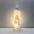 thumbnail image 2 of Electric Tealight Flameless Prayer Candle for Decor Jesus, 2 of 8
