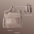 thumbnail image 3 of Large Diaper Bag Backpack – Travel Baby Bag for Mom, Aesthetic Minimalist Diaper Bag with Multiple Compartments, Lightweight & Functional (Taupe), 3 of 4