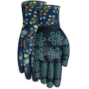 MidWest Gloves & Gear, Ladies, 6 Pack of Max Grip Garden Gripping Gloves, Floral Pattern, Size SM