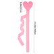 thumbnail image 3 of Cinta De Poliéster Cinta decorativa con forma de corazón rosa para fiesta de San Valentín (1 unidad) JASKFLY, 3 of 9