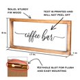 thumbnail image 3 of Coffee Bar Sign Decor 8x17 Inch, Coffee Sign, Coffee Decor for Coffee Bar Accessories, Coffee Table Decor, Coffee Wall Sign, Coffee Bar Sign White, Coffee Bar Decor Farmhouse Sign Bar Decor, 3 of 5