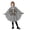 v#12Grey50, variant on Rggeeun Kids Cute Cape Cartoon Halloween Skeleton Print Asymmetrical Hem Hooded A Line Soft Breathable for Halloween Indoor Activities Trendy Capes,Orange,10-12 Years