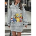 thumbnail image 2 of 2024 Vestido con capucha para mujer, vestido informal de estilo minimalista callejero, sudaderas con capucha, traje 3d, sudaderas con capucha de anime, ropa para mujer, 2 of 5