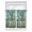 Light Green White Light Gray, variant on Tier Curtains 45 Inches Long, Daisy Flower Window Treatment Curtain Drapes, Vintage Floral Oil Painting Modern Wood Small Curtain Drapes for Bathroom Laundry Room, 27.5"x45", 2 Panels