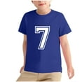 thumbnail image 2 of Cowsor Toddler Birthday Boy Shirt Gift Its Birthday Shirt Short Sleeve Cotton Outfit T-shirt, 2 of 6