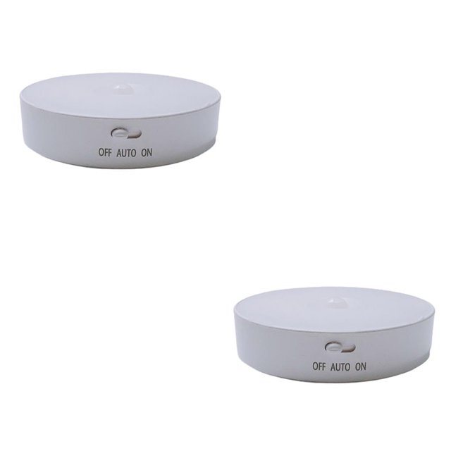 Monstrate Sensor de luces nocturnas inalámbricas LED, luz de piedra imán, linterna USB, mesita de noche, lámpara de luces nocturnas, Type2 NO2