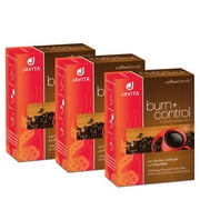 Burn + Control Coffee by Javita (3 boxes): Premium, 100% South American Instant Coffee with Herbs to Help Support Healthy Weight Loss.* (medium roast)