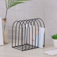 thumbnail image 2 of GHIIYER Desktop Wall Storage Rack Hat Rack Store Shelf Rack Home Desktop Display Craft Supplies Black One Size, 2 of 4