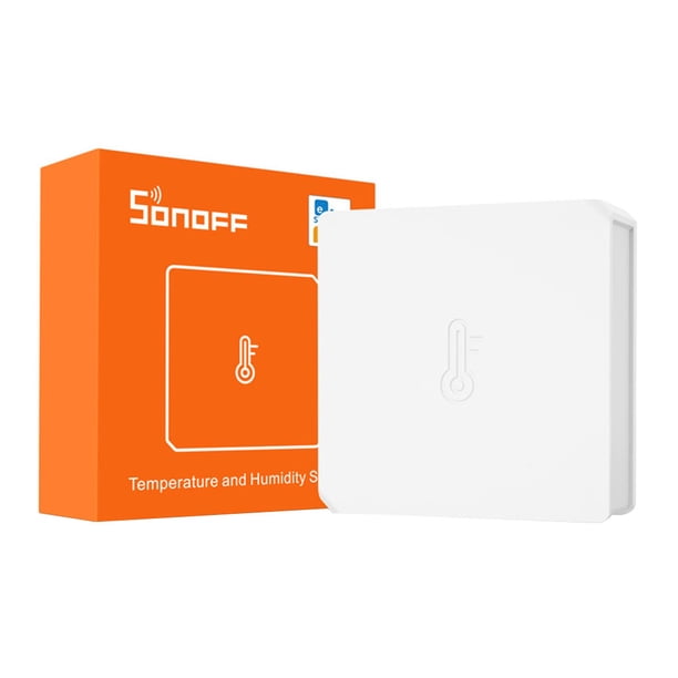 Sonoff SNZB-02 Room Wifi Sensor de temperatura Alarma Alerta de sensor inalámbrico de humedad en tiempo real Inevent EL5192-00B