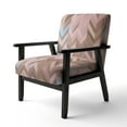 thumbnail image 3 of Designart "Vintage Boho Emerald Charm" Upholstered Modern Accent Chair and Boho Abstract Arm Chair, 3 of 5
