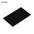 thumbnail image 3 of Uxcell 0.21mm Metal Business Cards Blank Name Card Laser Engraving Aluminum, Black 10 Pack, 3 of 6