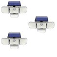 thumbnail image 2 of Reflector Solar a Prueba de Agua LedSolar 3Pzas 182LED 5V 1.6W 1200lm 6000K Luz Blanca Iluminación a 270° Panel Solar Se VentDepot MXNSR-003, 2 of 2