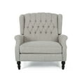 thumbnail image 2 of Llinc Store 29.25 " Wide Seat Recliner Wingback Lying Chair for Living Room, Large Push Back Chair with Footrest, LIGHT Gray, 2 of 9