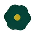 thumbnail image 3 of Cat Board de rasguño Puertas de rayas de la flor de la flor Muebles Protector Suministros para mascotas Sofá Padena de rastreo de juguetes para gatos Verde, 3 of 8