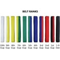 Taekwondo Colored Ranking Belts Cotton Martial Arts Judo Karate TKD Aikido Uniform Belt Kids