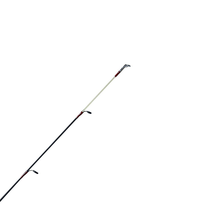 Zebco Rhino Tough Cross-Weave Glowtip Spinning Fishing Rod, 7-Foot 2-Piece  Rod 