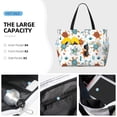 thumbnail image 2 of Wukai Various Turtle Print Zipper Bag,large Beach Tote Bag,Waterproof Sandproof Bag,Grocery and Picnic Tote Travel Bag, 2 of 5