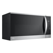 LG 1.8 cu ft 47.60 lb Over-the-Range Microwave Oven, Stainless Finish