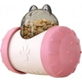 thumbnail image 1 of 1-Piece Interactive Pet Tumbler Toy — Durable Slow Feeder (Adjustable Dispensing Rate) — An Educational Enrichment Toy Designed for Dogs, Cats, Rabbits, Hamsters, and Guinea Pigs, 1 of 4