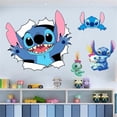 thumbnail image 5 of Vinilos decorativos QUANZHOUTIANDI Arte de pared Lilo y Stitch, 5 of 5