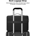 thumbnail image 4 of MOSISO Laptop Sleeve Bag for 15-15.6 inch HP Dell Asus Acer Lenovo Notebook, 360 Protective Computer Carrying Case for MacBook Pro 16 inch, Black, 4 of 7