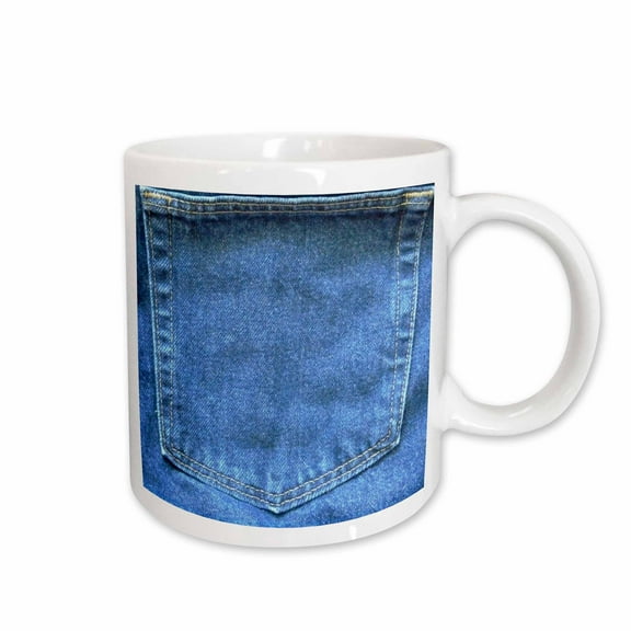3drose, Real Blue Jeans, 11oz Mug