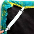 thumbnail image 2 of 4 piezas de sujetadores para sábanas, clip resistente para colchones, soporte elástico, 2 of 5