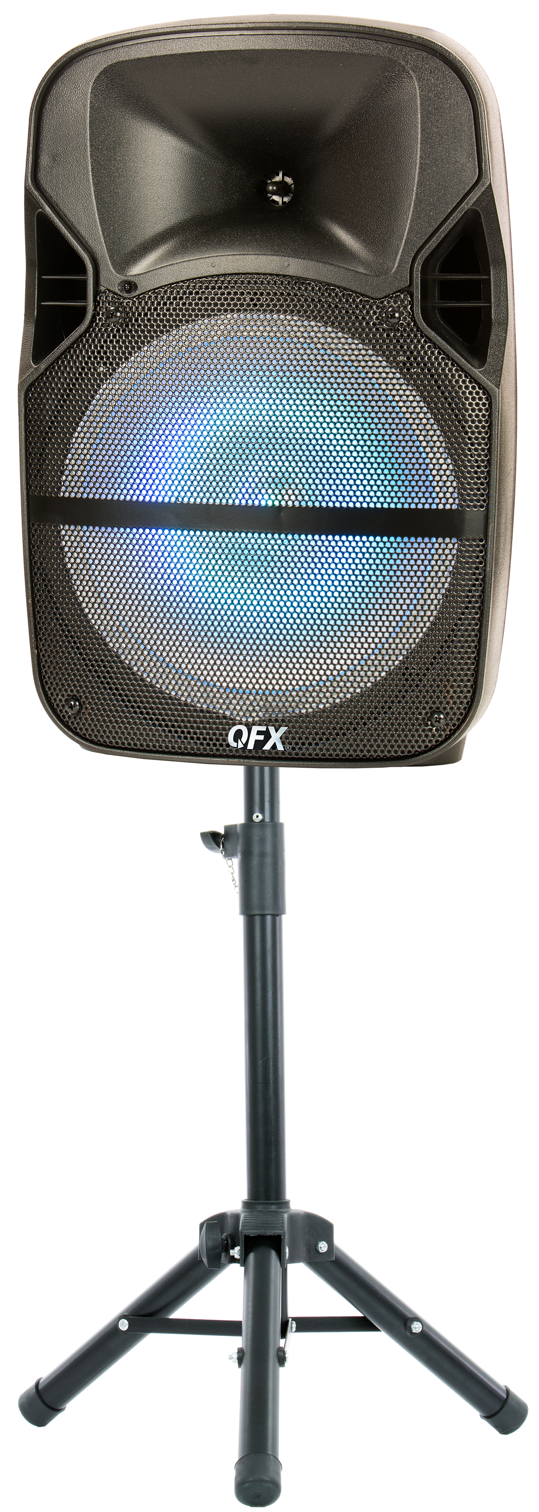 QFX PBX-61155 15" 4600W Portable Bluetooth Speaker (Bonus Stand Included) - image 3 of 7