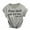 V415 Grey, variant on Ladies T Shirts Crew Neck Short Sleeve Letter Print Blouse Summer Loose Fit Stretchable Casual Womens Top Size L White
