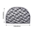 thumbnail image 2 of MLINS  Solid Color Arc Shaped Wedding Veil for Women Embroidered Long Bridal Dresses Bride Women's Black, 2 of 8