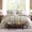 Khaki Green, variant on Catami Reversible Checkered Design 5-piece Bed in a Bag Comforter Set with Sheets,Ocean Blue,Twin XL