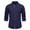 AG232# Dark Blue, variant on ZXLBBD Mens T Shirt Short Shirt Top Lapel Mens Day Fashion Solid Color Long Sleeve Shirt Casual Outdoor Relaxed Fit Daily Wear