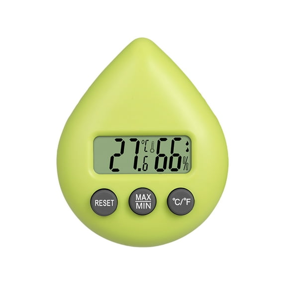 Electronic Thermometer Shape High Accuracy ABS Indoor Mini Hygrometer Thermometer Detector