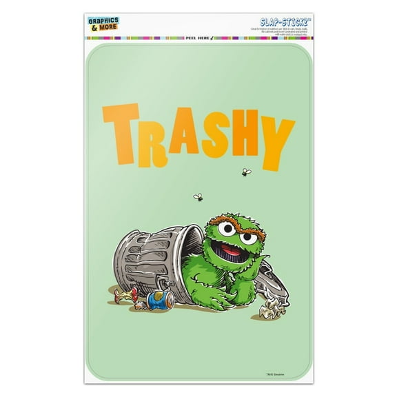 Sesame Street Trashy Oscar the Grouch Home Business Office Sign