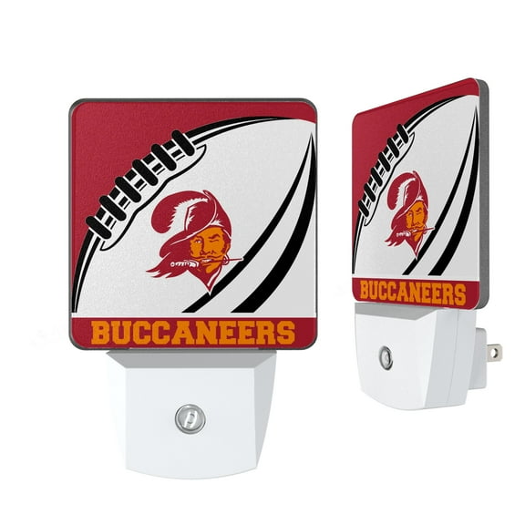 Tampa Bay Buccaneers Passtime Design Nightlight 2-Pack