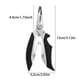 thumbnail image 2 of Alicates De Pesca Ligeros Con Extractor De Anzuelos Alicates De Pesca Con Mosca Con Cortadores De Trenzas Equipo De Pesca Para Hombres, 2 of 3