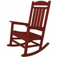 thumbnail image 1 of POLYWOOD R100SR Presidential Rocking Chair, Sunset Red, 1 of 4